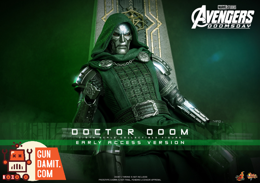 Hot Toys 1/6 MMS907B Avengers: Doomsday Doctor Doom Ultimate Special Ver. - View 1 Hot Toys 1/6 MMS907B Avengers: Doomsday Doctor Doom Ultimate Special Ver. - View 1