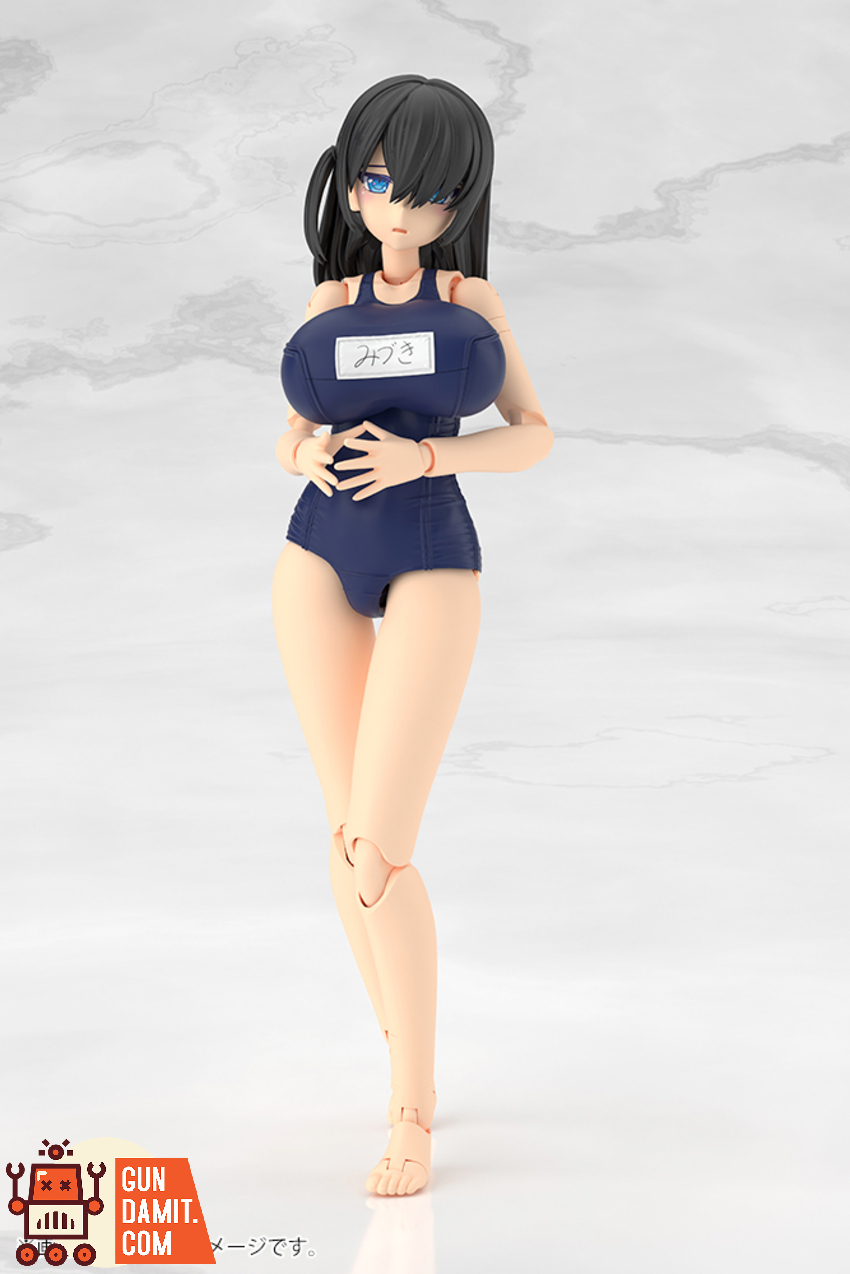 Kotobukiya FG196 Frame Arms Girl Mizuki School Swimsuits Ver. Model Kit - View 15 Kotobukiya FG196 Frame Arms Girl Mizuki School Swimsuits Ver. Model Kit - View 15