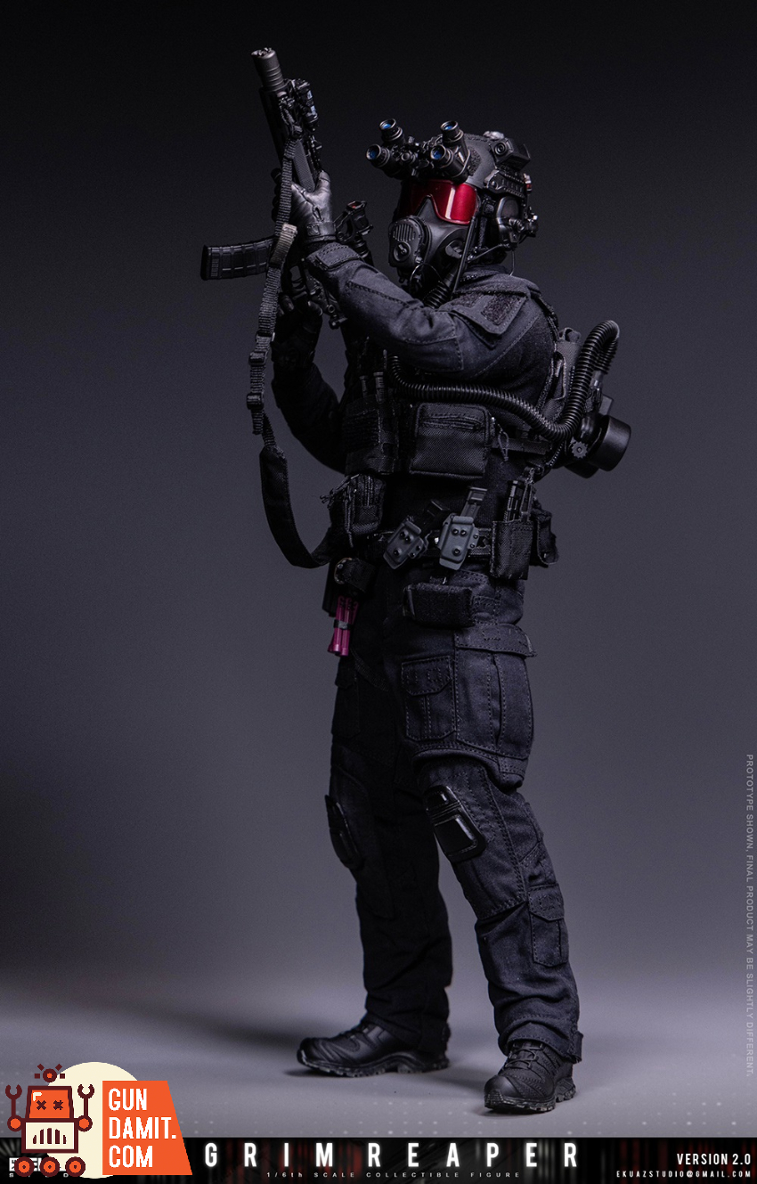 EKUAZ Studio 1/6 EKS015 Reaper 2.0 Elite Guard Standard Version - View 5 EKUAZ Studio 1/6 EKS015 Reaper 2.0 Elite Guard Standard Version - View 5
