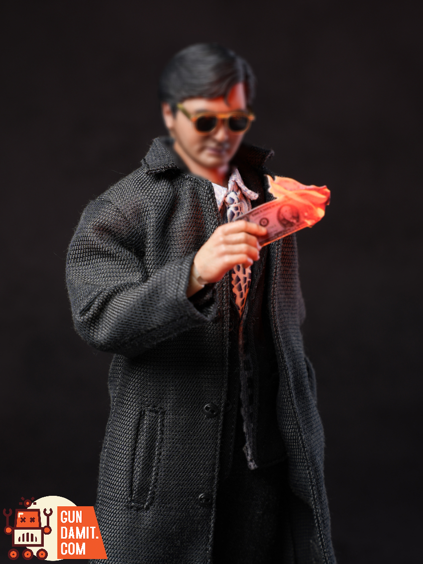 Mountain Studio 1/12 God of Guns Black Trench Coat Ver. - View 7 Mountain Studio 1/12 God of Guns Black Trench Coat Ver. - View 7