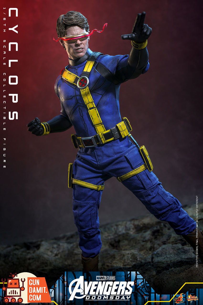 Hot Toys 1/6 MMS909B Avengers: Doomsday Cyclops Deluxe Special Ver. - View 15 Hot Toys 1/6 MMS909B Avengers: Doomsday Cyclops Deluxe Special Ver. - View 15
