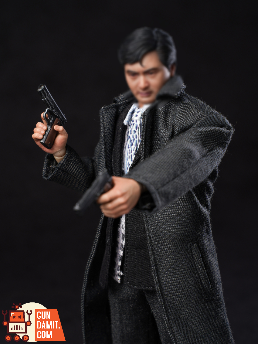 Mountain Studio 1/12 God of Guns Black Trench Coat Ver. - View 11 Mountain Studio 1/12 God of Guns Black Trench Coat Ver. - View 11