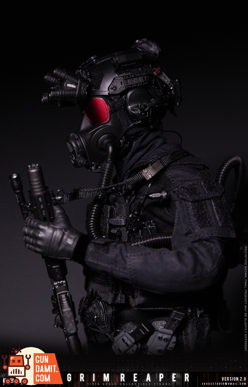 EKUAZ Studio 1/6 EKS015S Reaper 2.0 Elite Guard Deluxe Version - View 14 EKUAZ Studio 1/6 EKS015S Reaper 2.0 Elite Guard Deluxe Version - View 14
