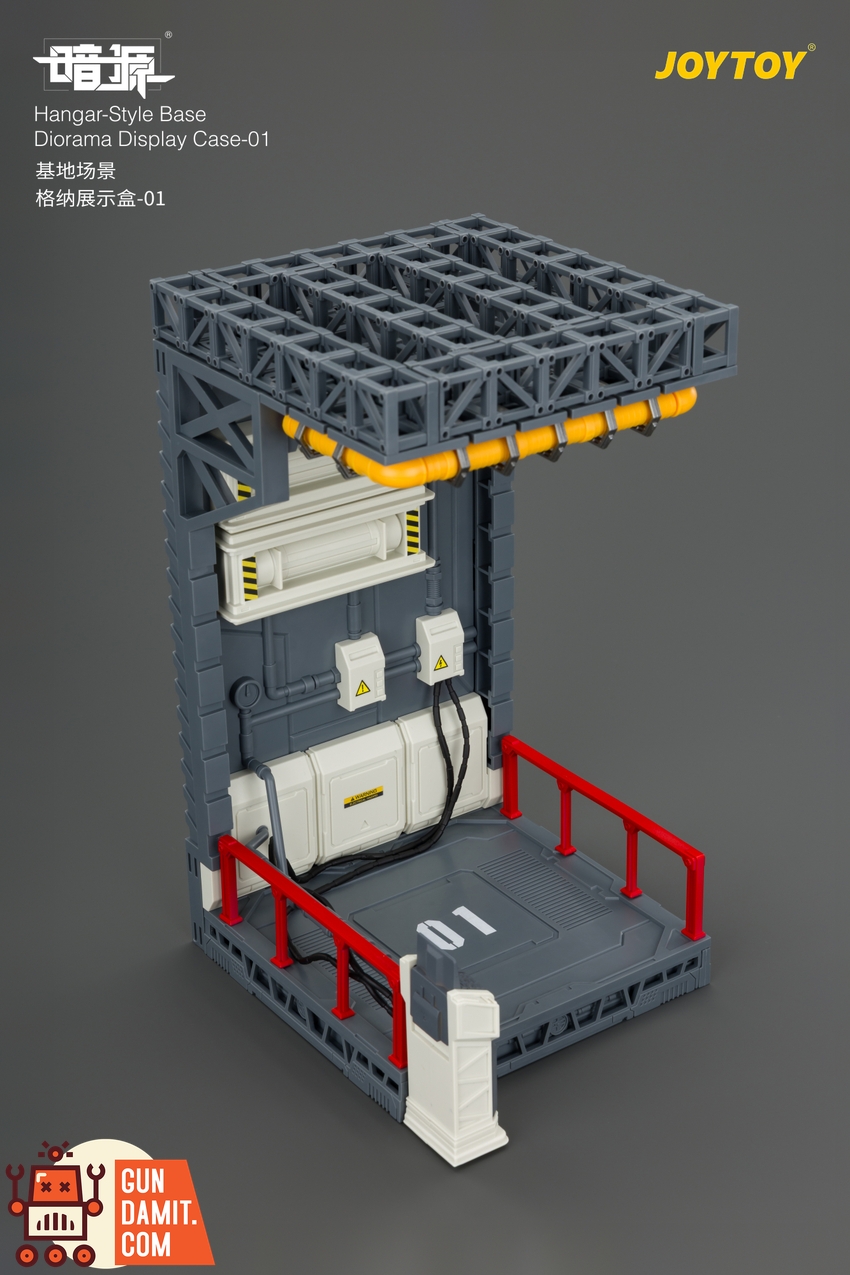 JoyToy JT04827 1/25 Dark Source Hangar-Style Base Diorama Display Case-01 - View 7 JoyToy JT04827 1/25 Dark Source Hangar-Style Base Diorama Display Case-01 - View 7