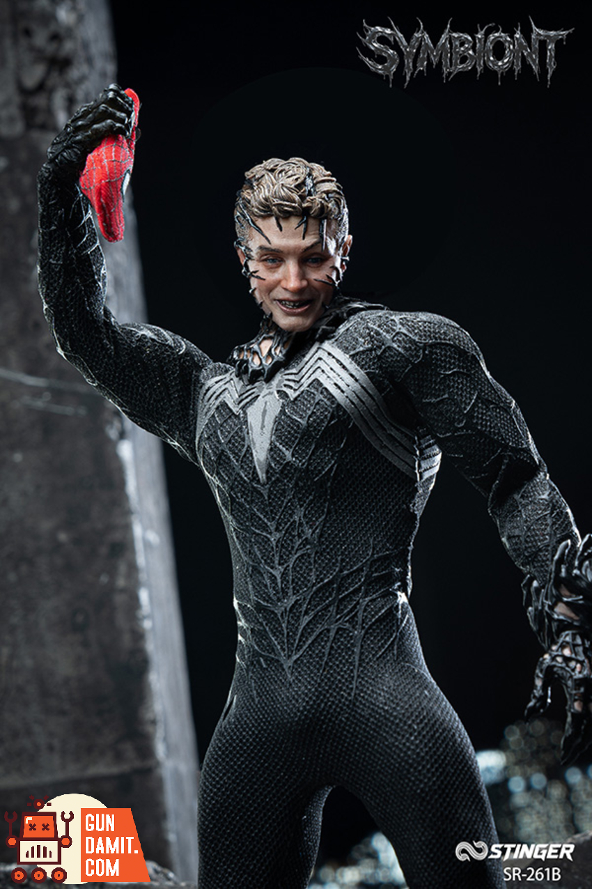 Poisin Sting Studio 1/12 SR-261B Symbiote Realistic Head Version - View 8 Poisin Sting Studio 1/12 SR-261B Symbiote Realistic Head Version - View 8
