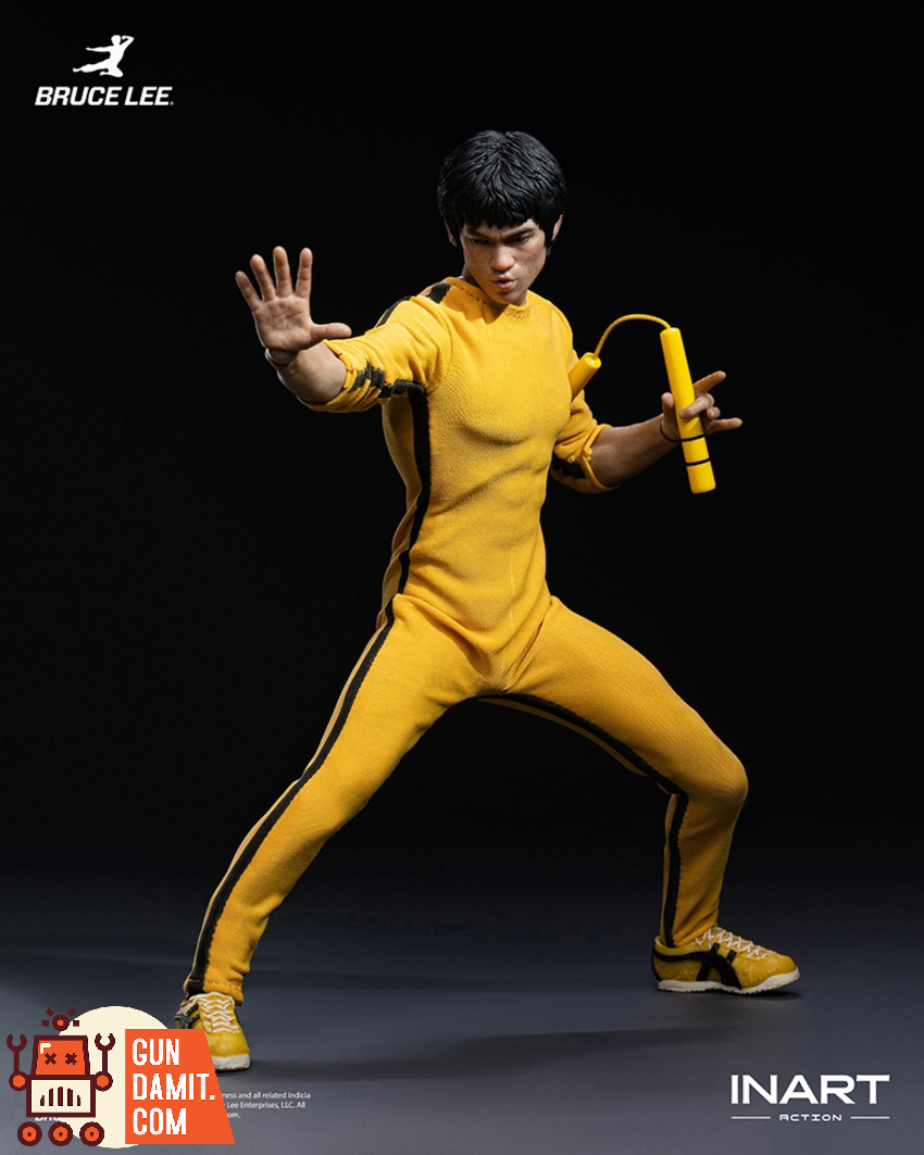 INART 1/12 Gy A036 Bruce Lee Yellow Suit - View 6 INART 1/12 Gy A036 Bruce Lee Yellow Suit - View 6