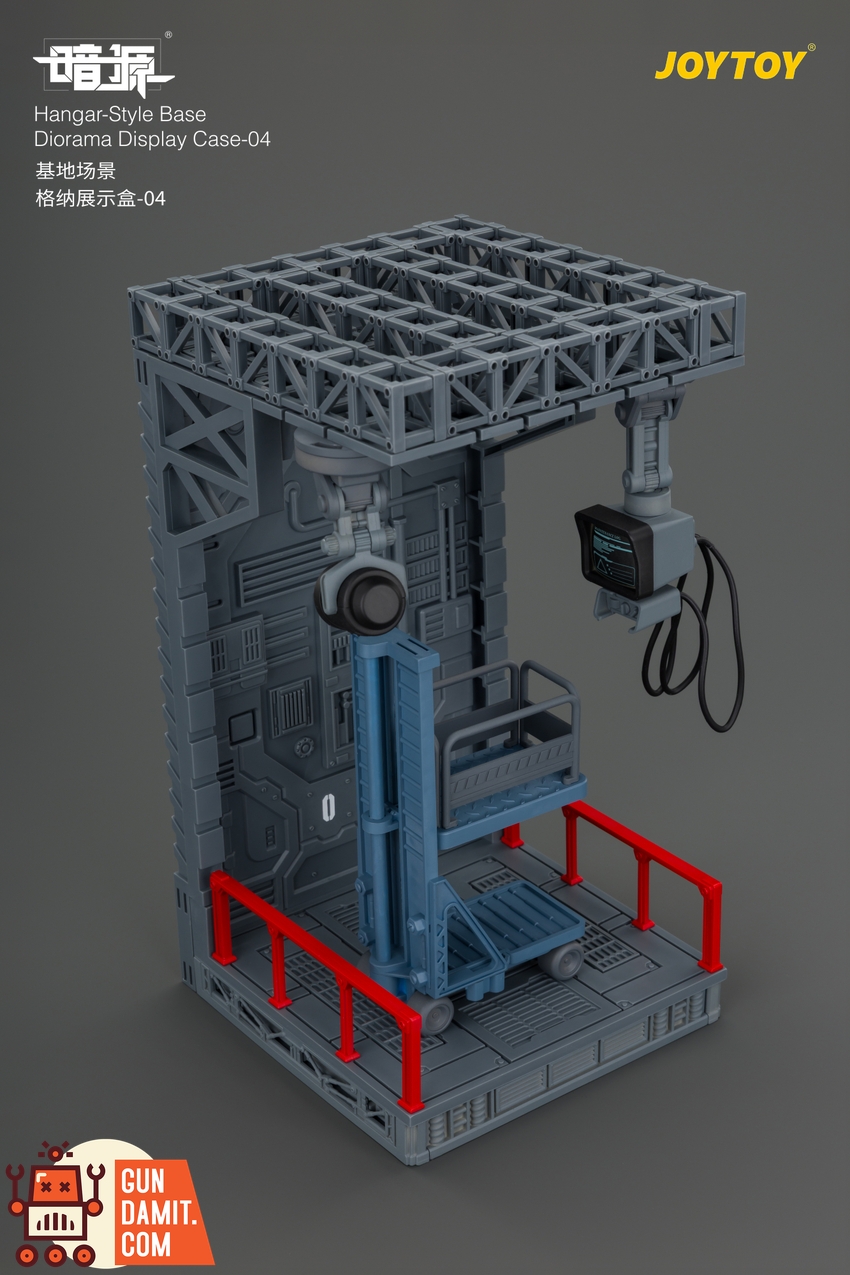 JoyToy JT04803 1/25 Dark Source Hangar-Style Base Diorama Display Case-04 - View 8 JoyToy JT04803 1/25 Dark Source Hangar-Style Base Diorama Display Case-04 - View 8