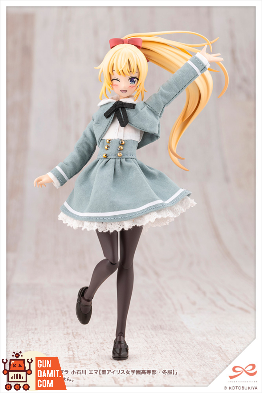 Kotobukiya JK103 KIRU PLA Emma Koishikawa St. Iris Gakuen Girls' High School Winter Clothes Model Kit - View 13 Kotobukiya JK103 KIRU PLA Emma Koishikawa St. Iris Gakuen Girls' High School Winter Clothes Model Kit - View 13