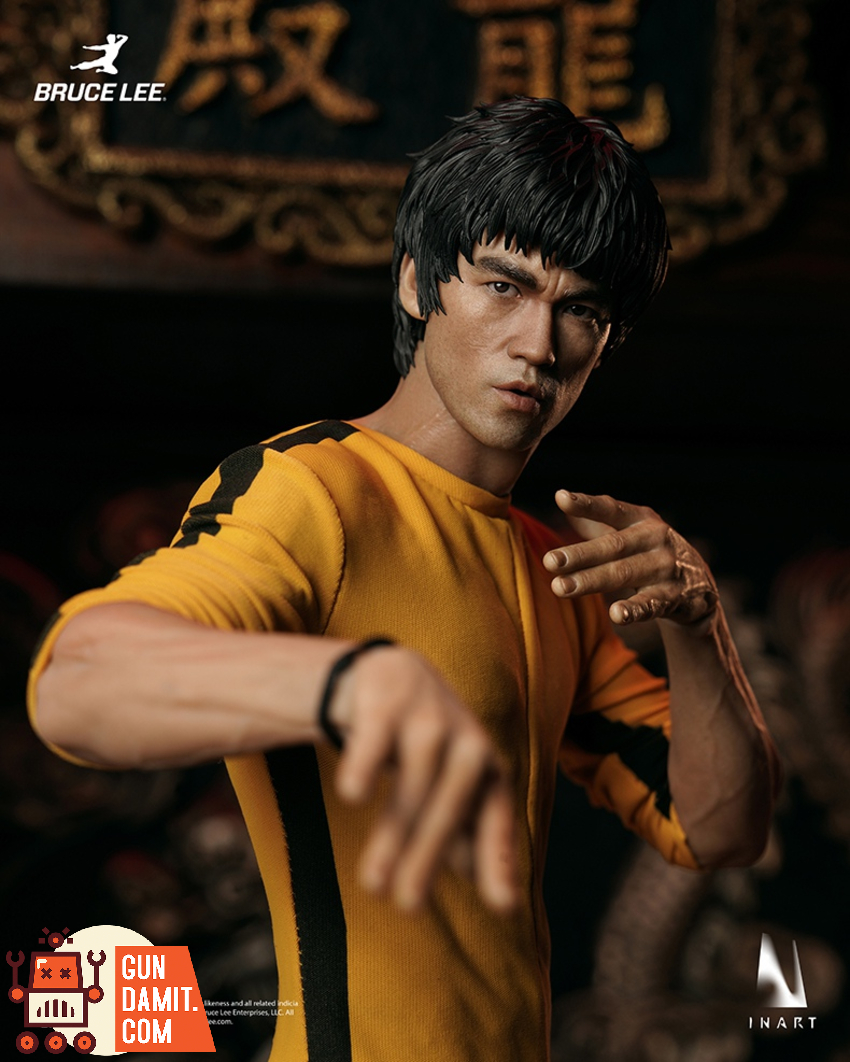 INART 1/6 Gy A043 Bruce Lee Yellow Suit Double Head Sculpt Version - View 21 INART 1/6 Gy A043 Bruce Lee Yellow Suit Double Head Sculpt Version - View 21