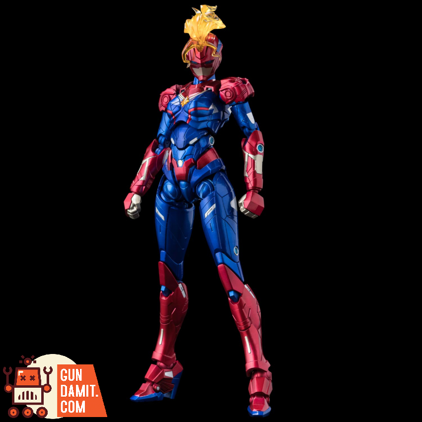 Sentinel Toys Fighting Armor Captain Marvel - View 1 Sentinel Toys Fighting Armor Captain Marvel - View 1