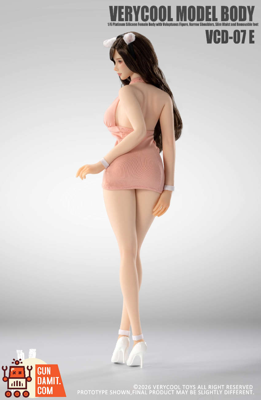 Verycool 1/6 VCD-07E No.7 Platinum Silicone Female Body Fair Complexion Ver. - View 5 Verycool 1/6 VCD-07E No.7 Platinum Silicone Female Body Fair Complexion Ver. - View 5