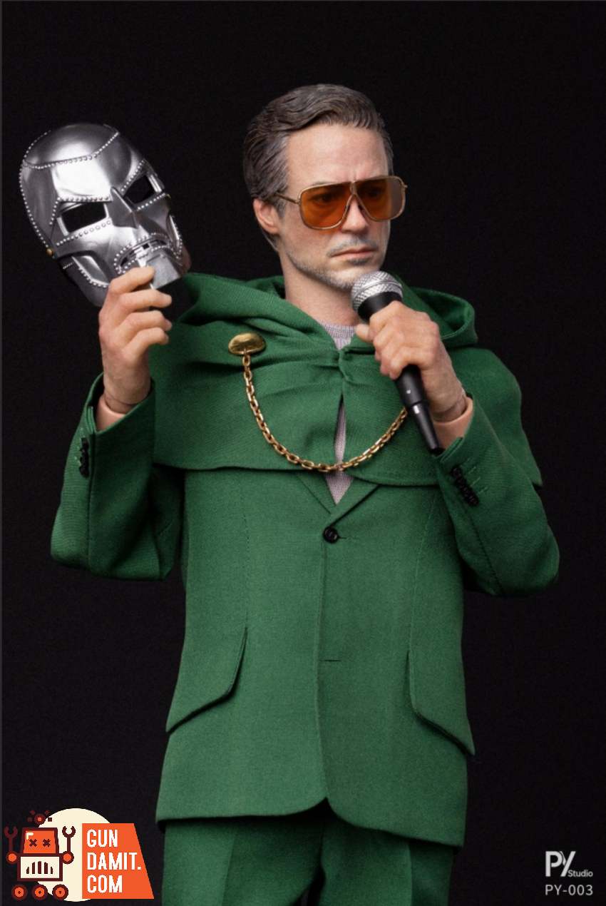 PY Studio 1/6 PY-003 Green Robe Masked Guest - View 5 PY Studio 1/6 PY-003 Green Robe Masked Guest - View 5