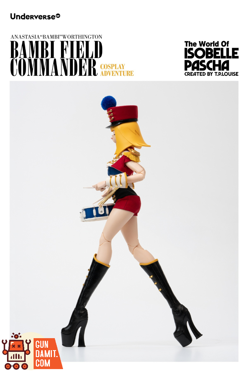 Underverse 1/6 UV202615-1 The World of Isobella Pascha Cosplay Series Field Commander Bambi - View 6 Underverse 1/6 UV202615-1 The World of Isobella Pascha Cosplay Series Field Commander Bambi - View 6
