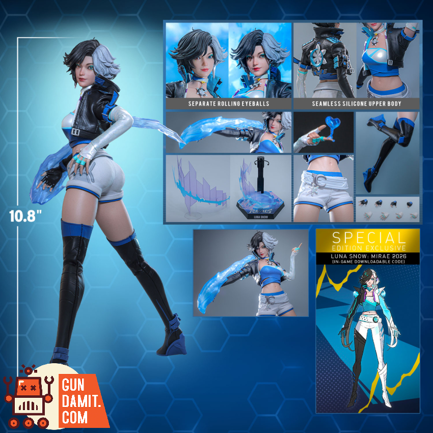 Hot Toys 1/6 VGM88B Marvel Rivals Luna Snow Special Version - View 6 Hot Toys 1/6 VGM88B Marvel Rivals Luna Snow Special Version - View 6