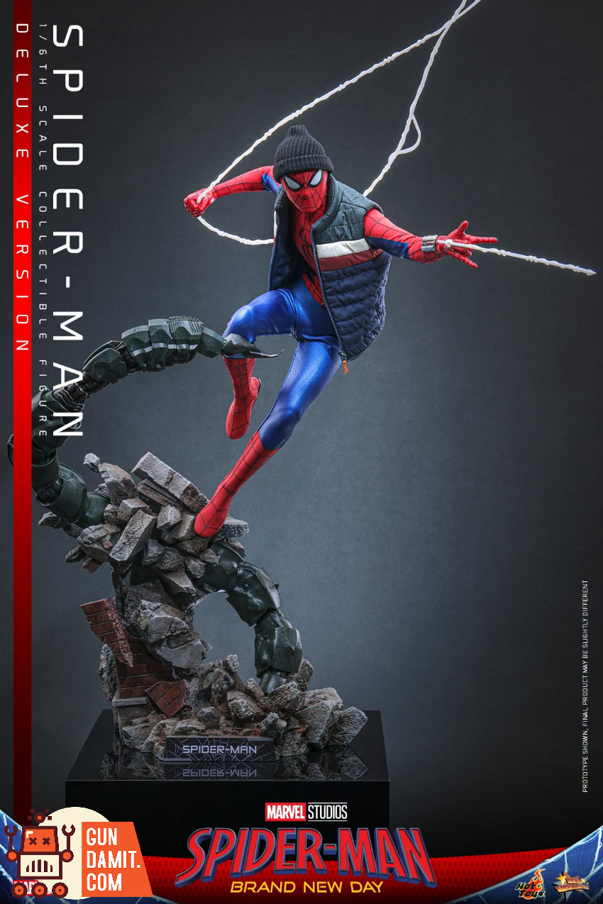 Hot Toys 1/6 MMS893 Spider-Man: Brand New Day Spider-Man Deluxe Ver. - View 16 Hot Toys 1/6 MMS893 Spider-Man: Brand New Day Spider-Man Deluxe Ver. - View 16