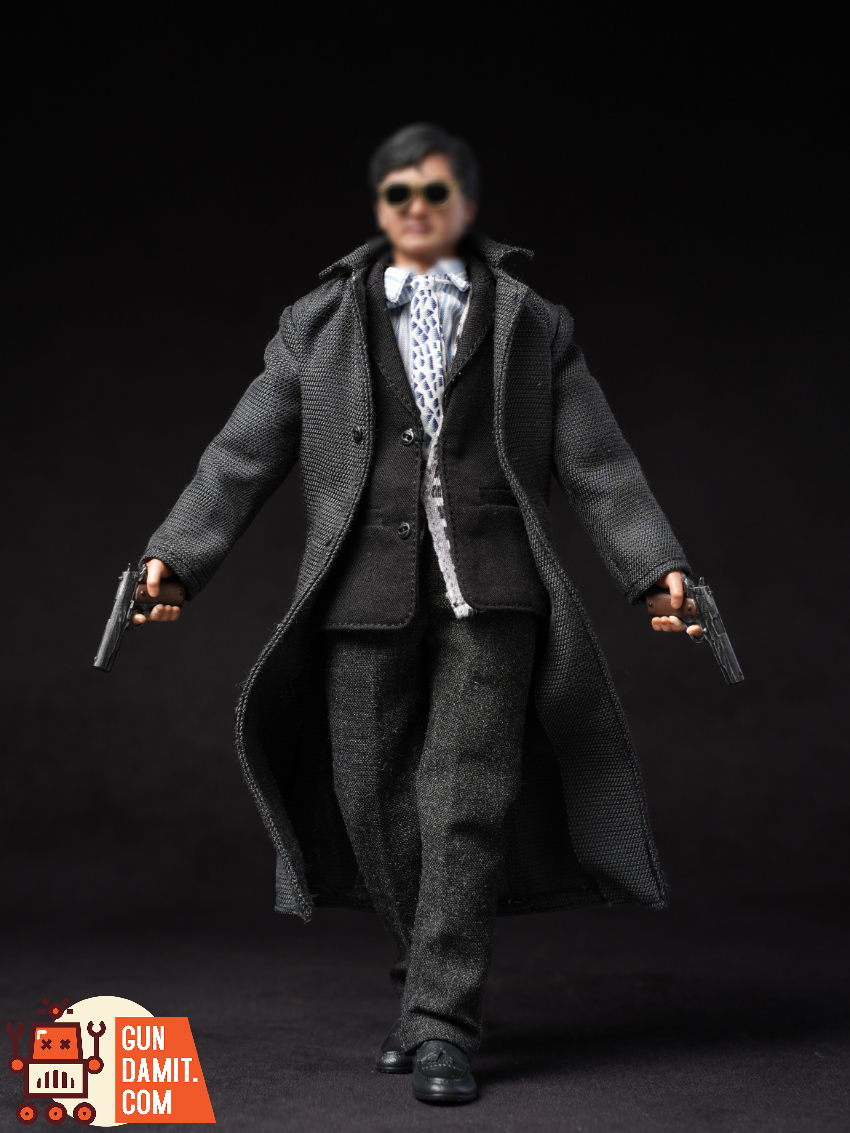 Mountain Studio 1/12 God of Guns Black Trench Coat Ver. - View 5 Mountain Studio 1/12 God of Guns Black Trench Coat Ver. - View 5