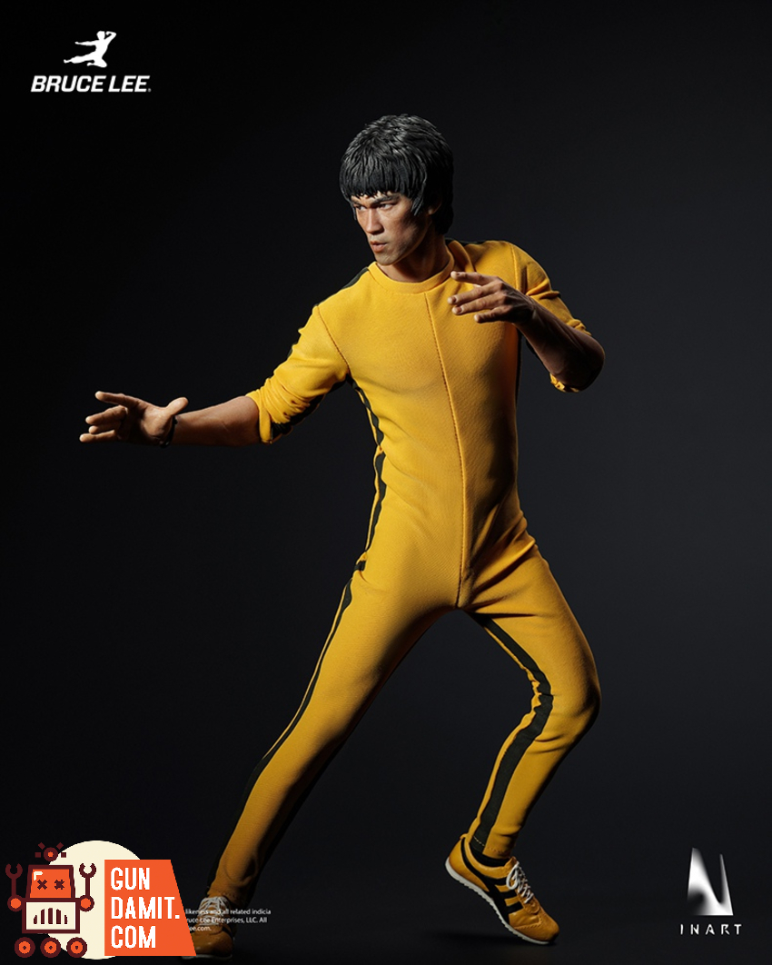 INART 1/6 Gy A043 Bruce Lee Yellow Suit Double Head Sculpt Version - View 7 INART 1/6 Gy A043 Bruce Lee Yellow Suit Double Head Sculpt Version - View 7