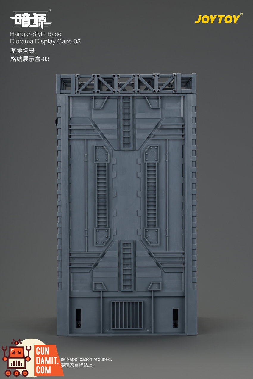 JoyToy JT04810 1/25 Dark Source Hangar-Style Base Diorama Display Case-03 - View 6 JoyToy JT04810 1/25 Dark Source Hangar-Style Base Diorama Display Case-03 - View 6