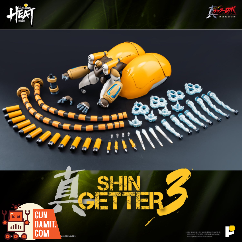 Pose+ Metal Heat Series Shin Getter 3 Getter Robo Armageddon Ver. - View 1 Pose+ Metal Heat Series Shin Getter 3 Getter Robo Armageddon Ver. - View 1