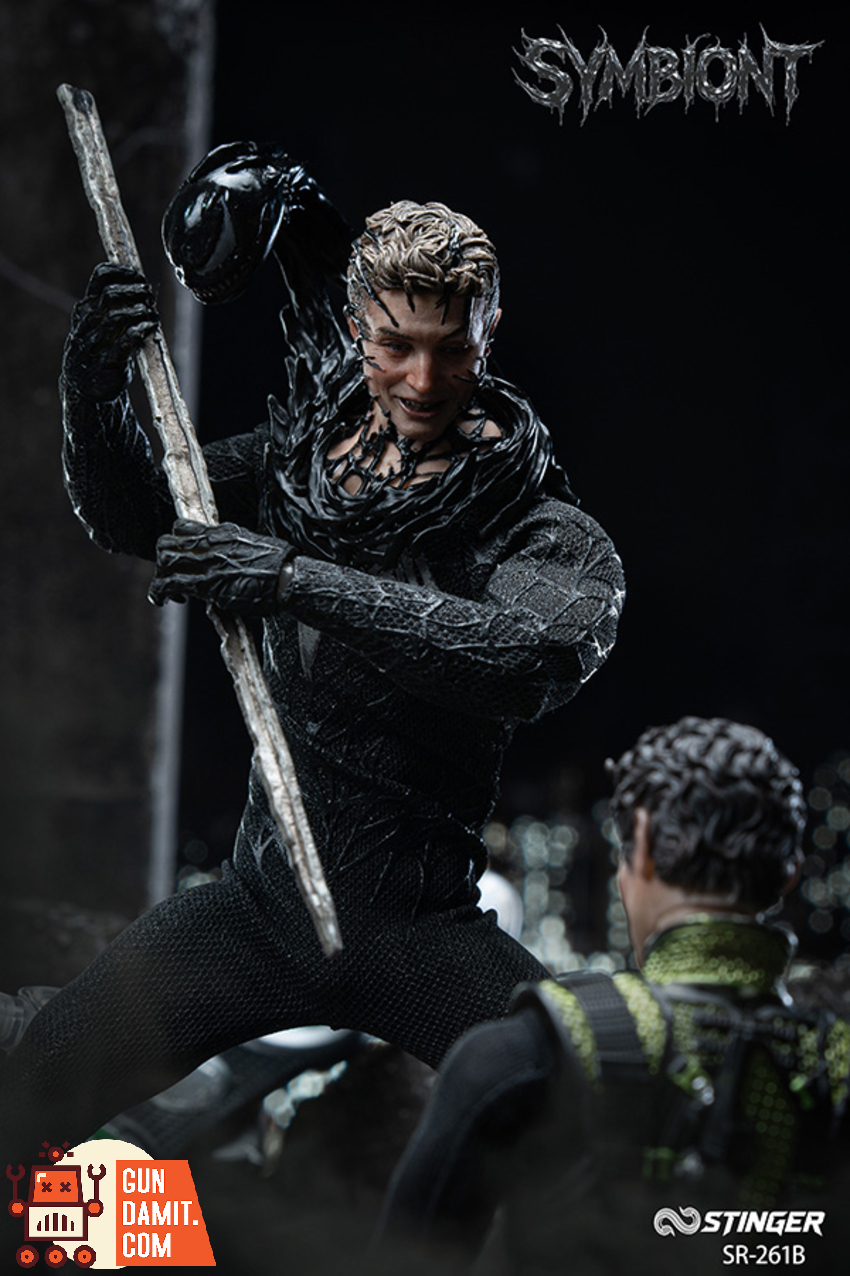 Poisin Sting Studio 1/12 SR-261B Symbiote Realistic Head Version - View 5 Poisin Sting Studio 1/12 SR-261B Symbiote Realistic Head Version - View 5