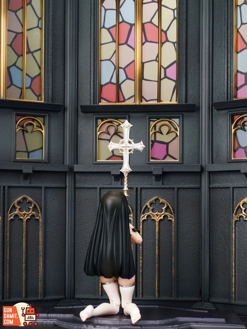 KAWA Design 1/12 Big Gothic Church Diorama for Mecha Girls Original Version - View 14 KAWA Design 1/12 Big Gothic Church Diorama for Mecha Girls Original Version - View 14