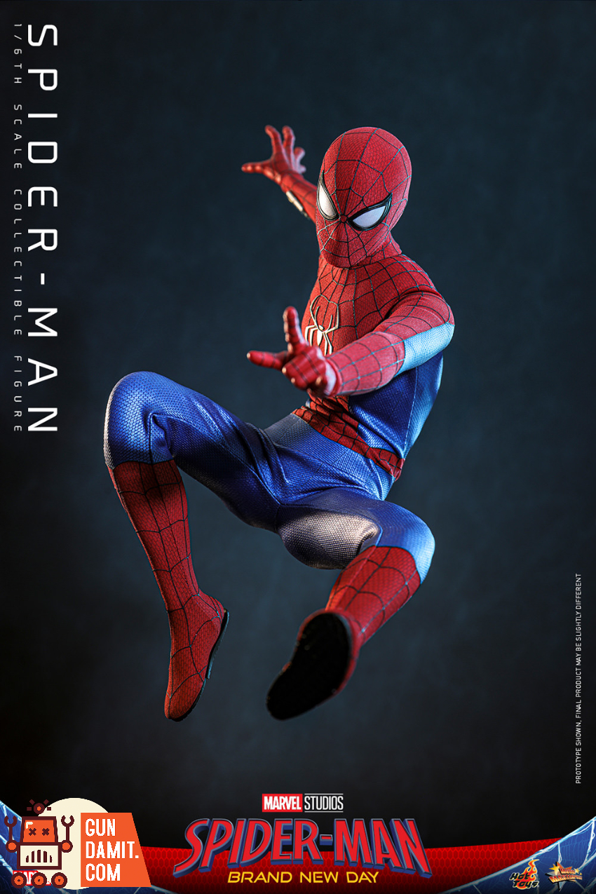 Hot Toys 1/6 MMS893B Spider-Man: Brand New Day Spider-Man Deluxe Special Ver. - View 4 Hot Toys 1/6 MMS893B Spider-Man: Brand New Day Spider-Man Deluxe Special Ver. - View 4