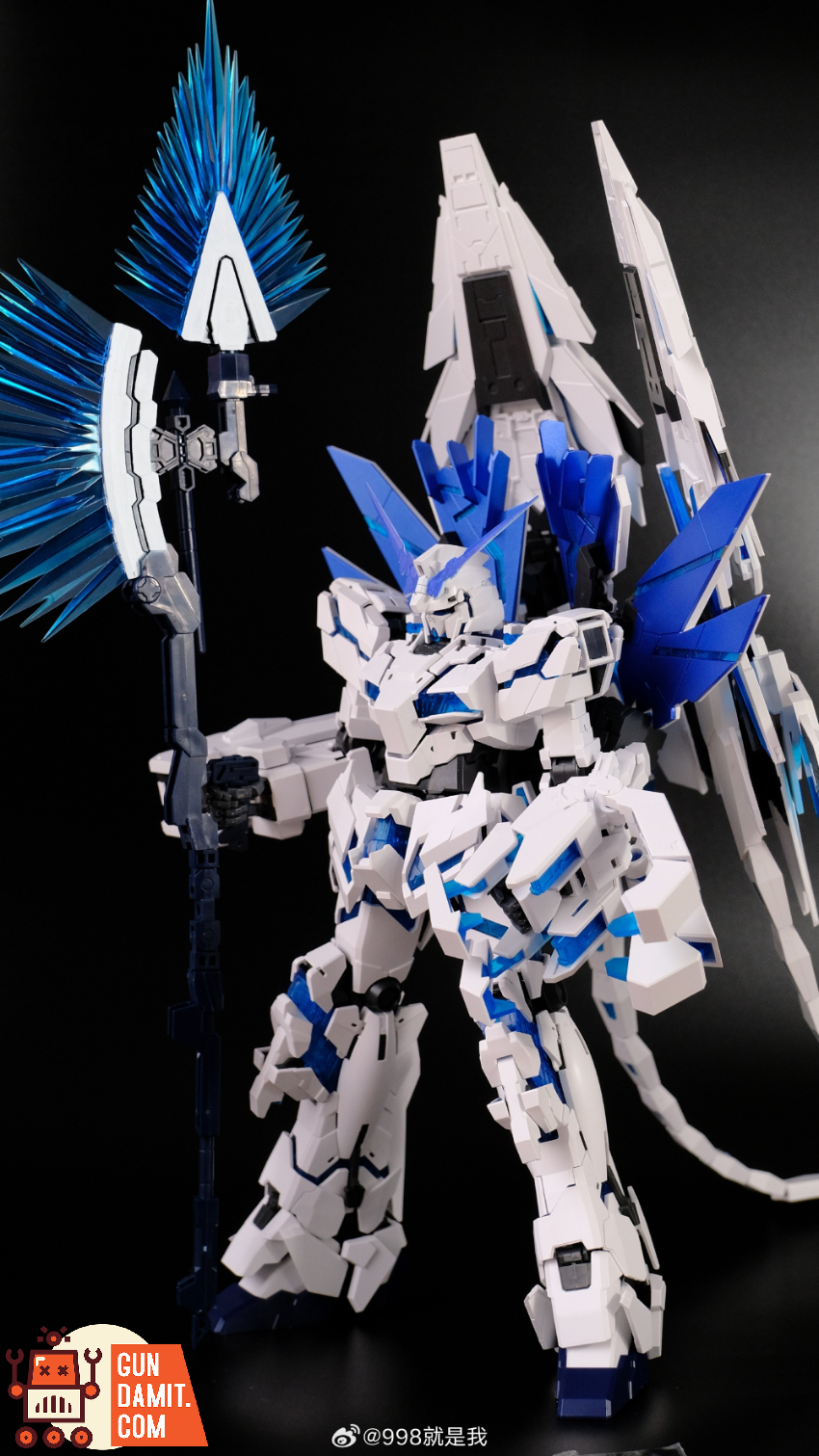 Mythical Beast Model 1/100 2205 MGEX Perfectibility Divine w/ LED Version Model Kit - View 4 Mythical Beast Model 1/100 2205 MGEX Perfectibility Divine w/ LED Version Model Kit - View 4