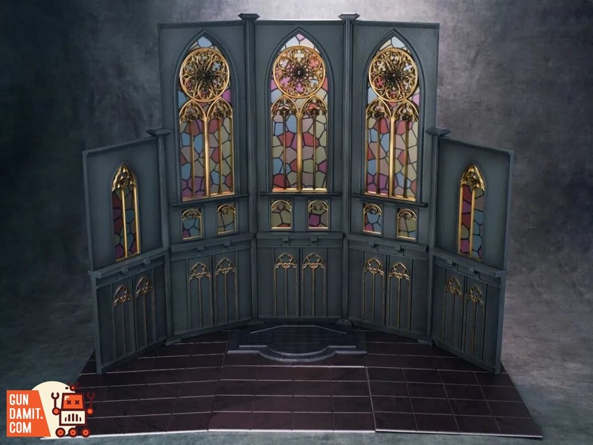 KAWA Design 1/12 Big Gothic Church Diorama for Mecha Girls Original Version - View 7 KAWA Design 1/12 Big Gothic Church Diorama for Mecha Girls Original Version - View 7