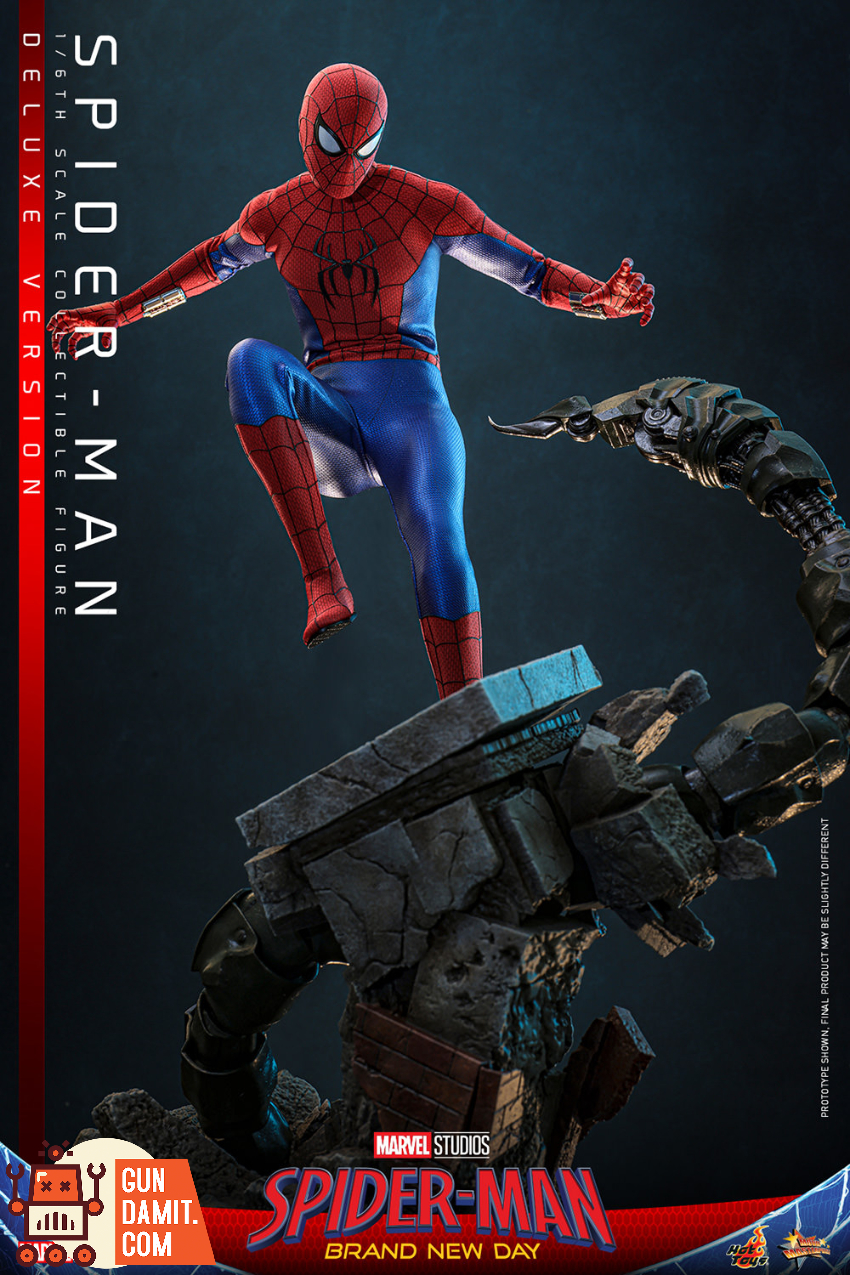 Hot Toys 1/6 MMS893B Spider-Man: Brand New Day Spider-Man Deluxe Special Ver. - View 11 Hot Toys 1/6 MMS893B Spider-Man: Brand New Day Spider-Man Deluxe Special Ver. - View 11