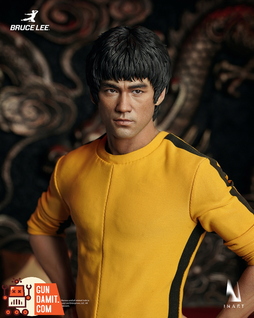 INART 1/6 Gy A043 Bruce Lee Yellow Suit Double Head Sculpt Version - View 22 INART 1/6 Gy A043 Bruce Lee Yellow Suit Double Head Sculpt Version - View 22