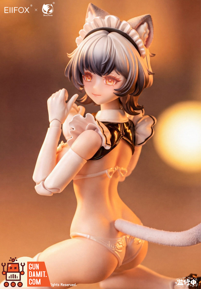 Eiifox x BearPanda 1/12 Cat Maid Pudding Deluxe Version - View 2 Eiifox x BearPanda 1/12 Cat Maid Pudding Deluxe Version - View 2