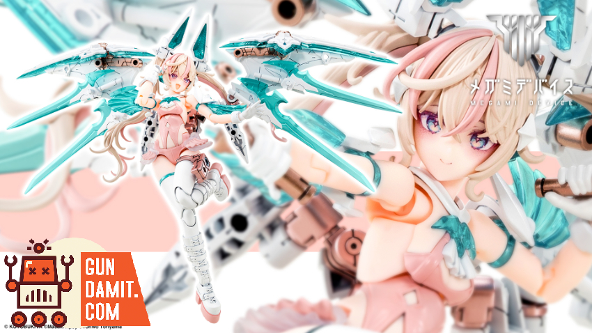 Kotobukiya KP868 Megami Device Desire Maiden Raider Sugar Glaze Model Kit - View 8 Kotobukiya KP868 Megami Device Desire Maiden Raider Sugar Glaze Model Kit - View 8