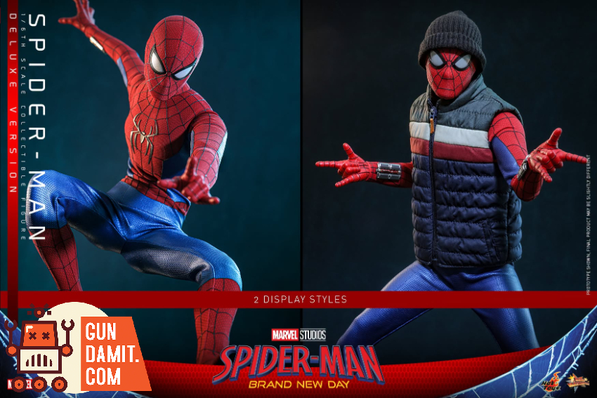 Hot Toys 1/6 MMS893 Spider-Man: Brand New Day Spider-Man Deluxe Ver. - View 17 Hot Toys 1/6 MMS893 Spider-Man: Brand New Day Spider-Man Deluxe Ver. - View 17