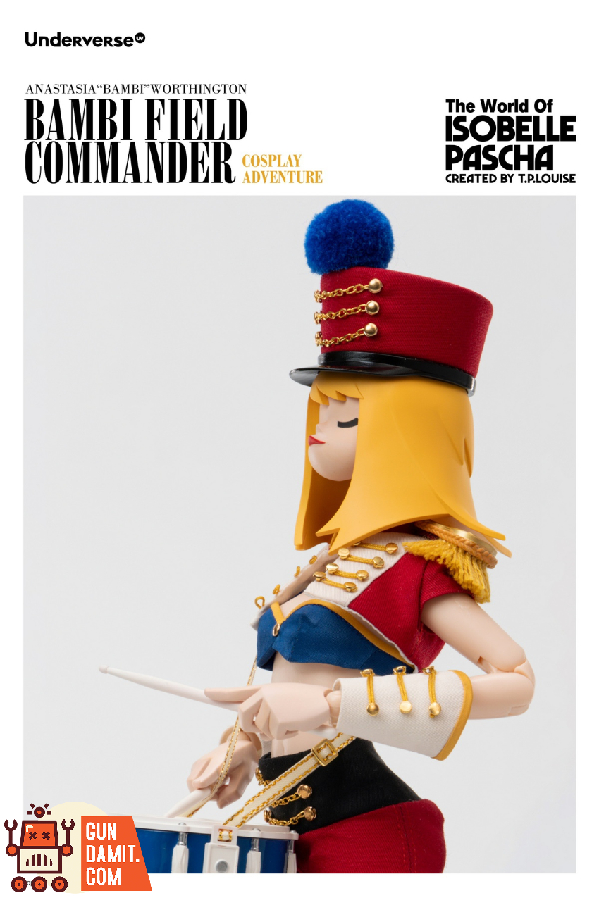 Underverse 1/6 UV202615-1 The World of Isobella Pascha Cosplay Series Field Commander Bambi - View 5 Underverse 1/6 UV202615-1 The World of Isobella Pascha Cosplay Series Field Commander Bambi - View 5