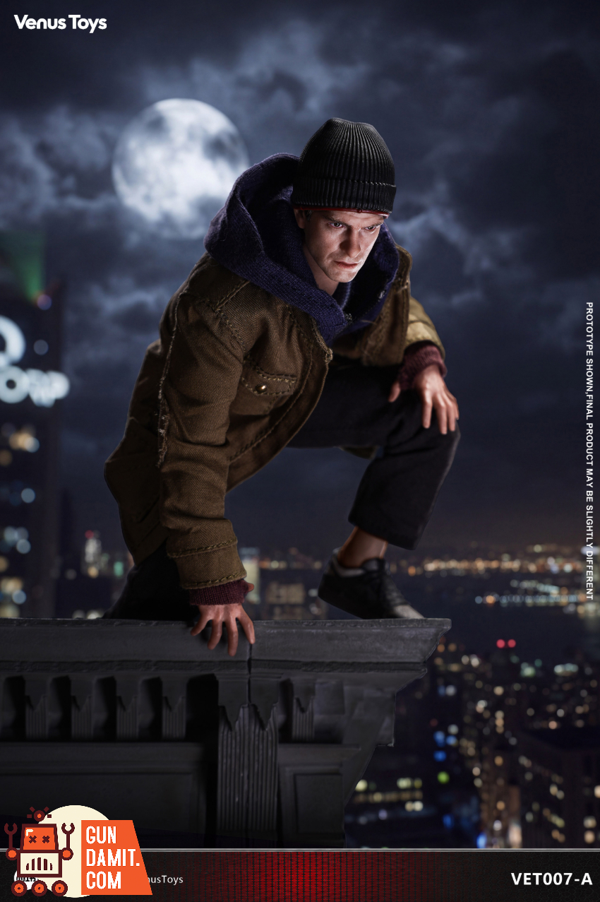 Venus Toys 1/12 VET007-A Night Vigilante Yellow Jacket Version - View 14 Venus Toys 1/12 VET007-A Night Vigilante Yellow Jacket Version - View 14