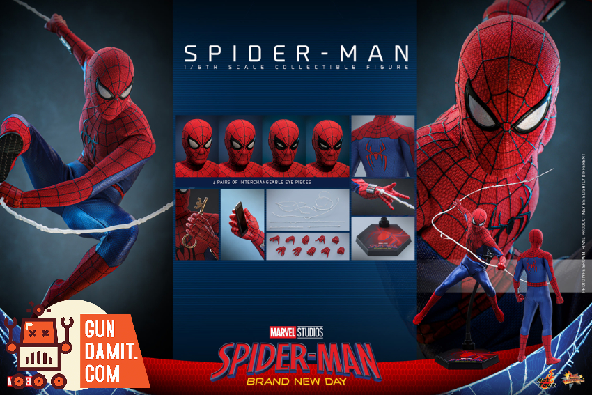 Hot Toys 1/6 MMS893B Spider-Man: Brand New Day Spider-Man Deluxe Special Ver. - View 6 Hot Toys 1/6 MMS893B Spider-Man: Brand New Day Spider-Man Deluxe Special Ver. - View 6