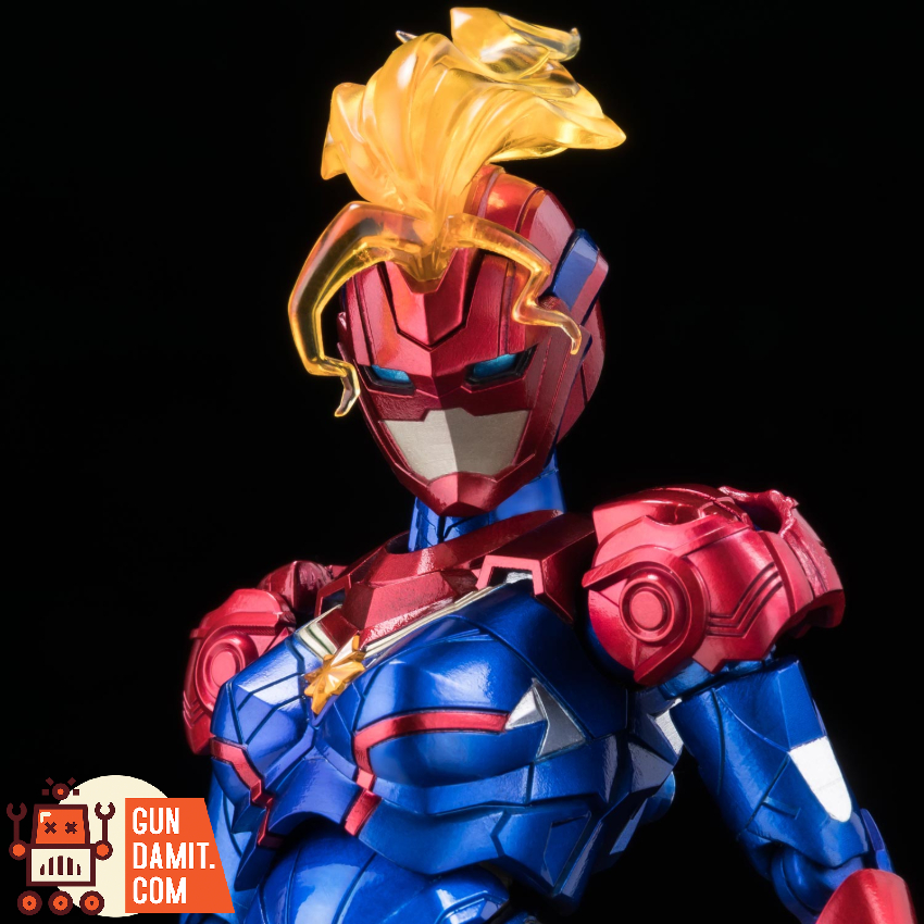 Sentinel Toys Fighting Armor Captain Marvel - View 2 Sentinel Toys Fighting Armor Captain Marvel - View 2