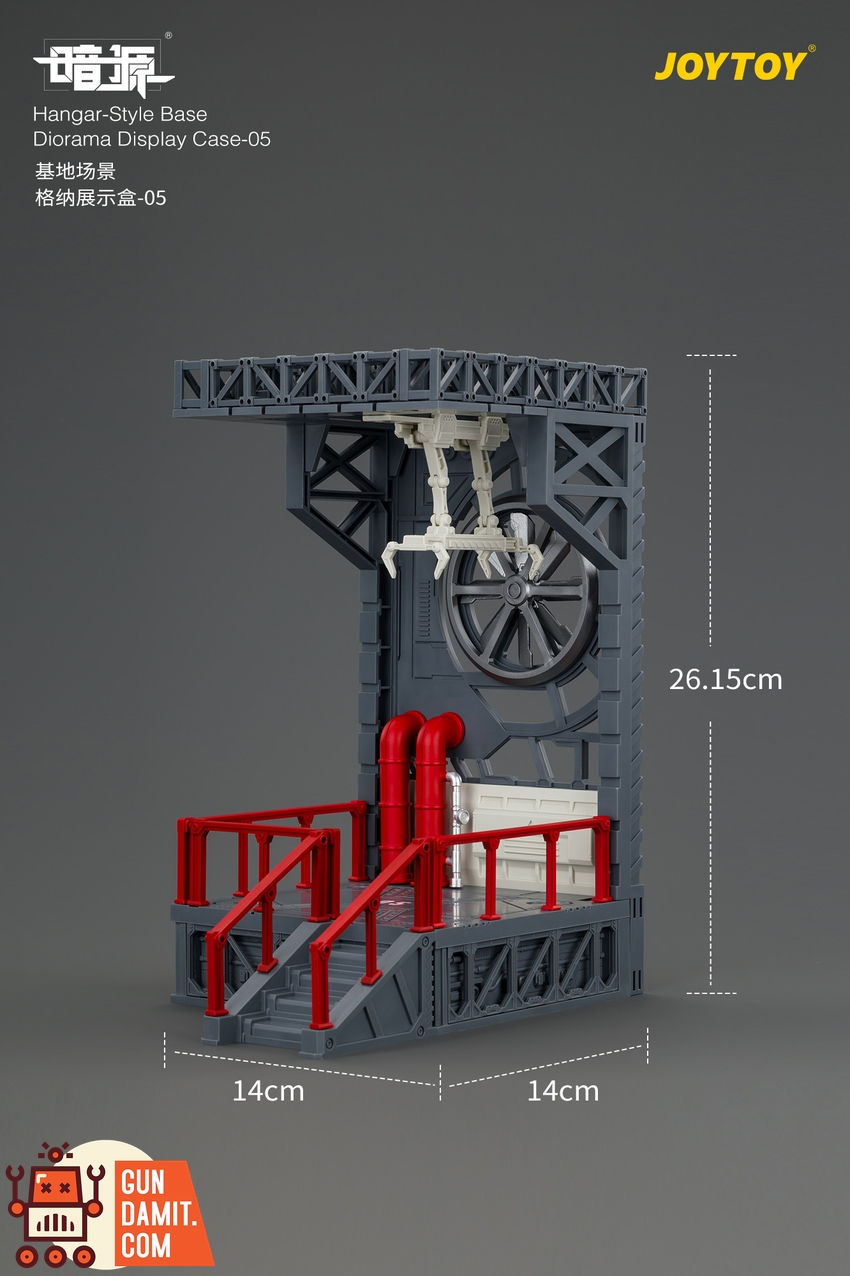 JoyToy JT04834 1/25 Dark Source Hangar-Style Base Diorama Display Case-05 - View 9 JoyToy JT04834 1/25 Dark Source Hangar-Style Base Diorama Display Case-05 - View 9