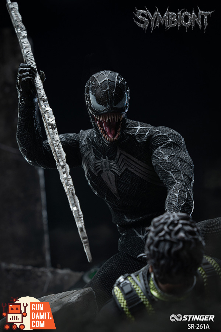 Poisin Sting Studio 1/12 SR-261A Symbiote Masked Head Version - View 8 Poisin Sting Studio 1/12 SR-261A Symbiote Masked Head Version - View 8