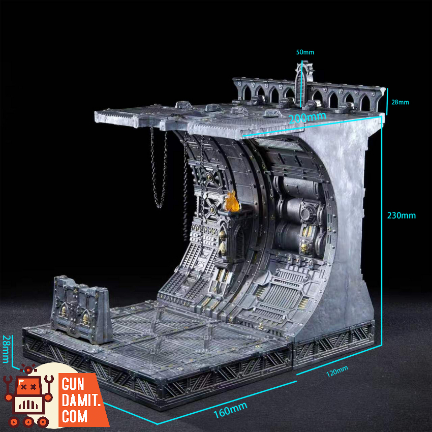 Xinglan Workshop 1/12-1/18 GT007A Warhammer Double-sided Corridor 2.0 Steel Tunnel - View 21 Xinglan Workshop 1/12-1/18 GT007A Warhammer Double-sided Corridor 2.0 Steel Tunnel - View 21