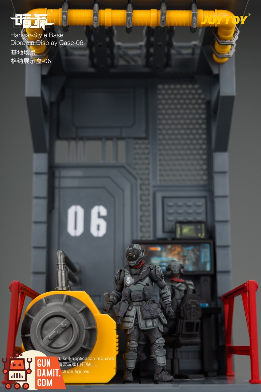 JoyToy JT04841 1/25 Dark Source Hangar-Style Base Diorama Display Case-06 - View 4 JoyToy JT04841 1/25 Dark Source Hangar-Style Base Diorama Display Case-06 - View 4