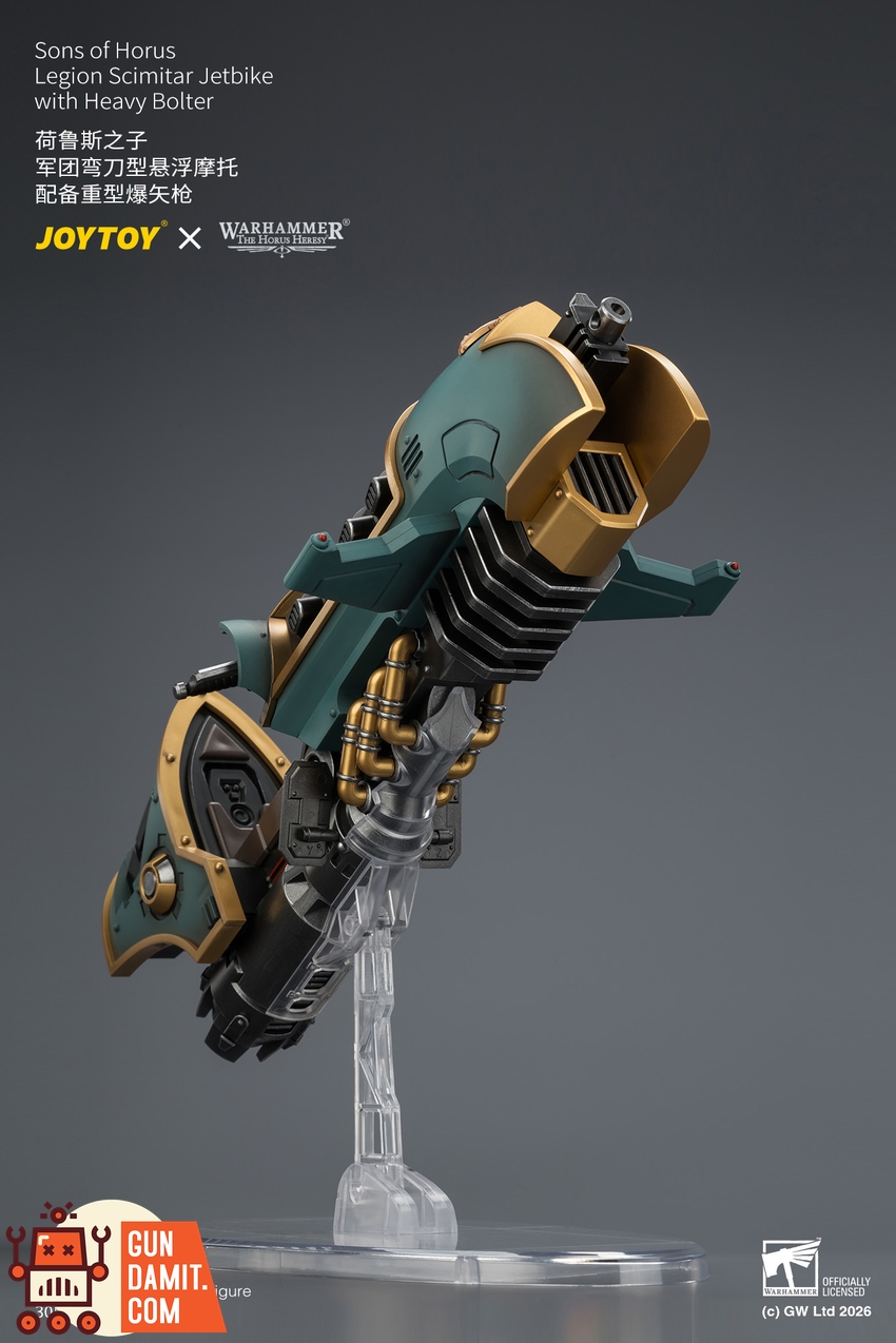 JoyToy JT04773 1/18 Warhammer The Horus Heresy Sons of Horus Legion Scimitar Jetbike with Heavy Bolter - View 18 JoyToy JT04773 1/18 Warhammer The Horus Heresy Sons of Horus Legion Scimitar Jetbike with Heavy Bolter - View 18