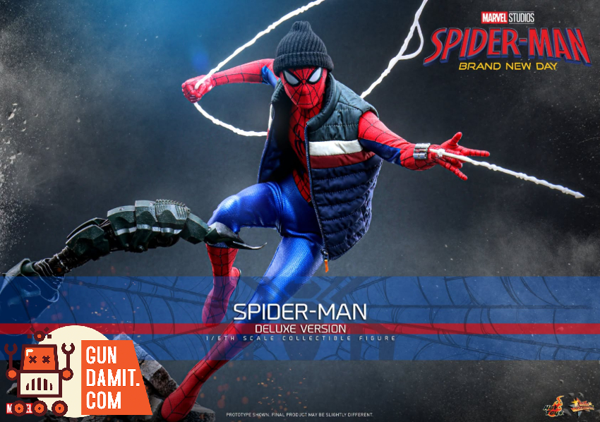 Hot Toys 1/6 MMS893 Spider-Man: Brand New Day Spider-Man Deluxe Ver. - View 3 Hot Toys 1/6 MMS893 Spider-Man: Brand New Day Spider-Man Deluxe Ver. - View 3