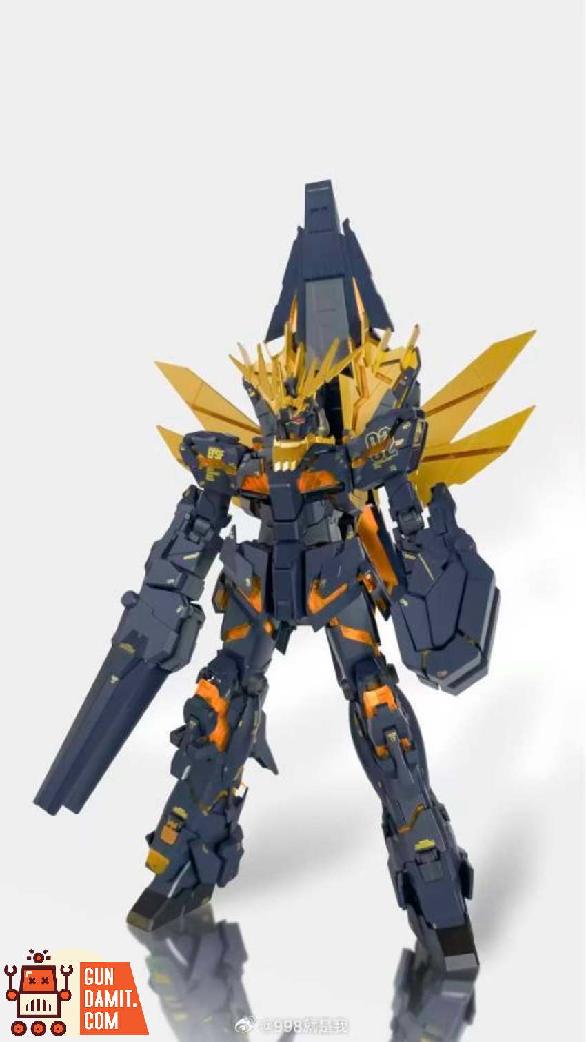 Mythical Beast Model 1/100 2207Y MGEX Goddess of Fate Yellow Transparent Frame w/o LED Version Model Kit - View 2 Mythical Beast Model 1/100 2207Y MGEX Goddess of Fate Yellow Transparent Frame w/o LED Version Model Kit - View 2