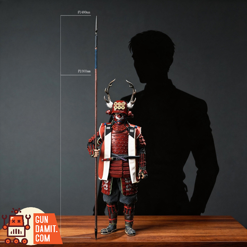 COOMODEL 1/6 RE001 Empire Era Sanada Yukimura Pure Copper Standard Ver. - View 15 COOMODEL 1/6 RE001 Empire Era Sanada Yukimura Pure Copper Standard Ver. - View 15