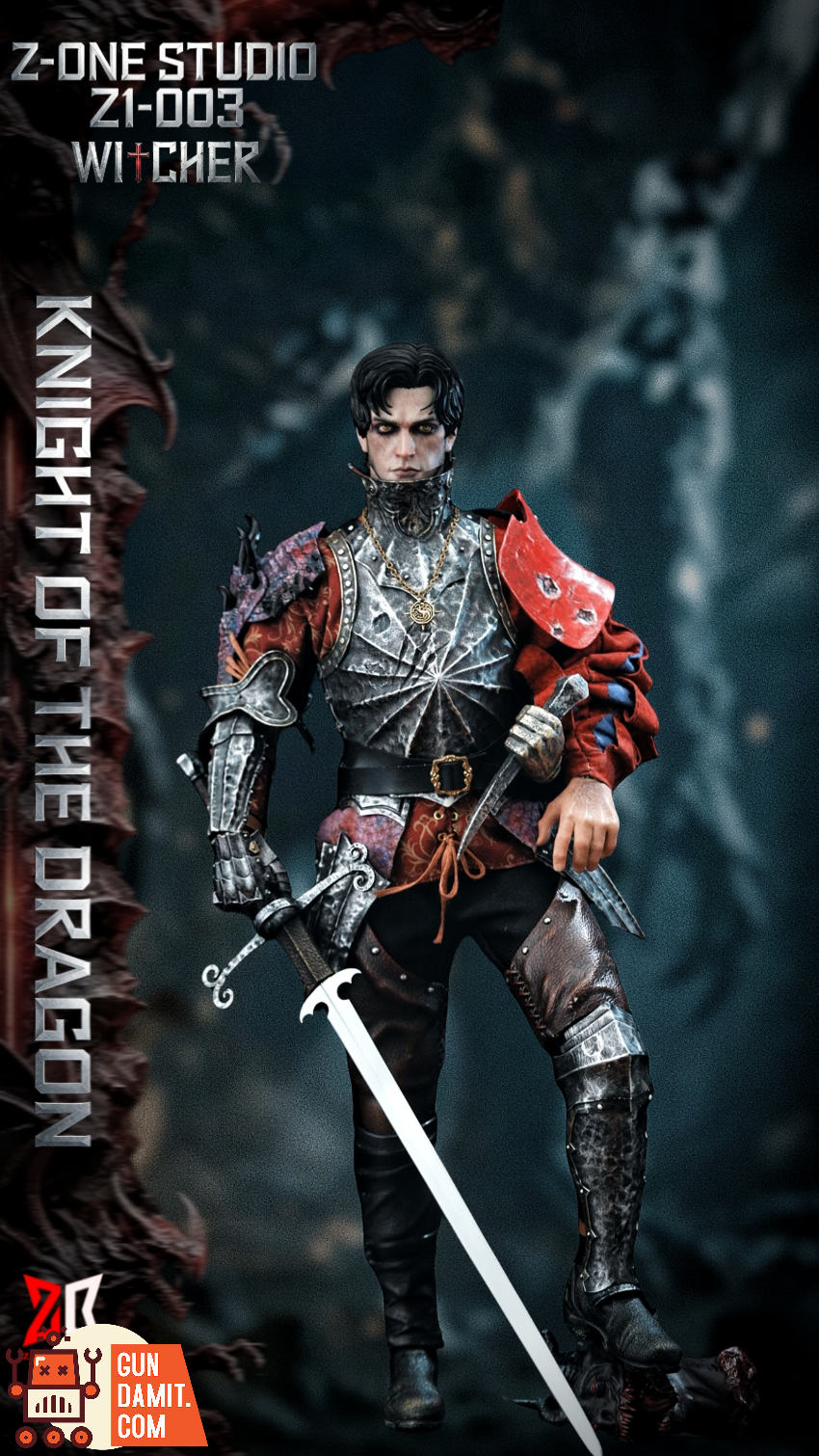 Z-ONE STUDIO 1/6 Z1-003 Knight of the Dragon - View 7 Z-ONE STUDIO 1/6 Z1-003 Knight of the Dragon - View 7