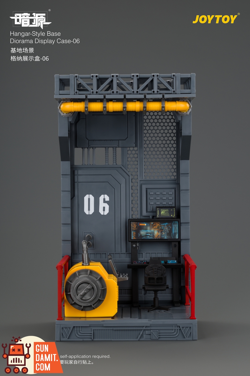 JoyToy JT04841 1/25 Dark Source Hangar-Style Base Diorama Display Case-06 - View 5 JoyToy JT04841 1/25 Dark Source Hangar-Style Base Diorama Display Case-06 - View 5