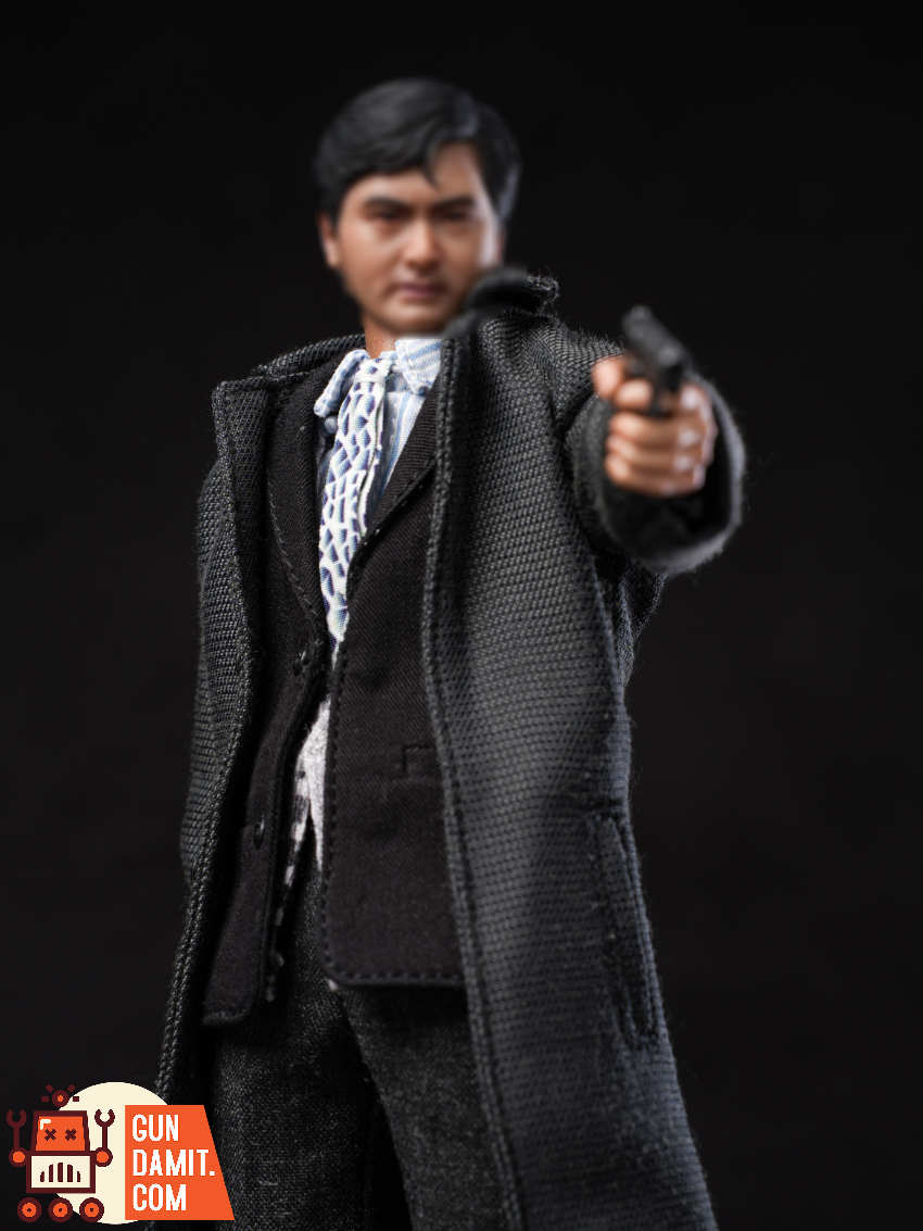 Mountain Studio 1/12 God of Guns Black Trench Coat Ver. - View 10 Mountain Studio 1/12 God of Guns Black Trench Coat Ver. - View 10