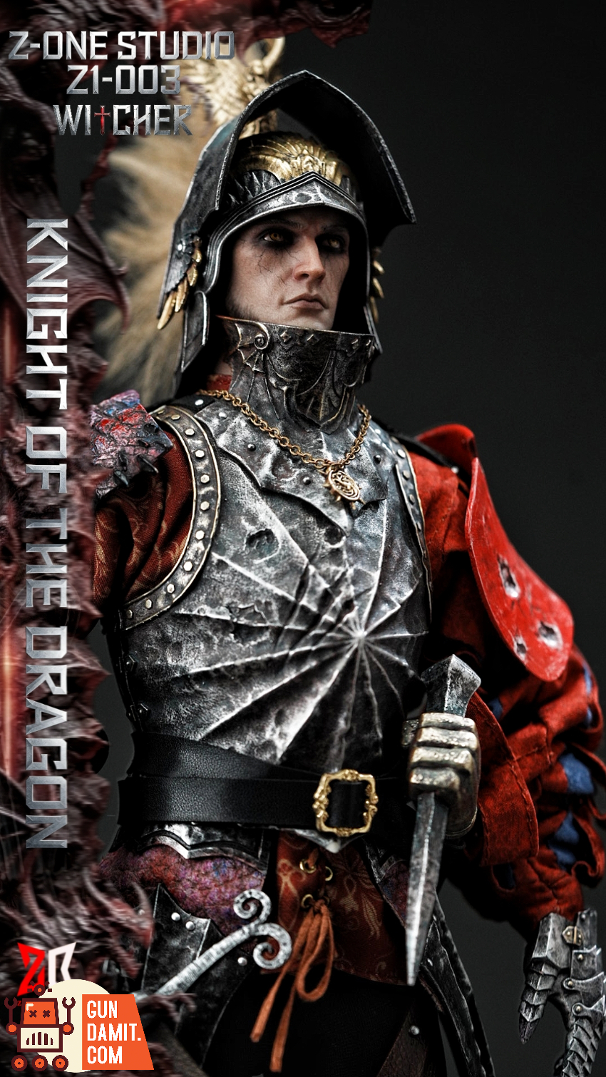 Z-ONE STUDIO 1/6 Z1-003 Knight of the Dragon - View 18 Z-ONE STUDIO 1/6 Z1-003 Knight of the Dragon - View 18