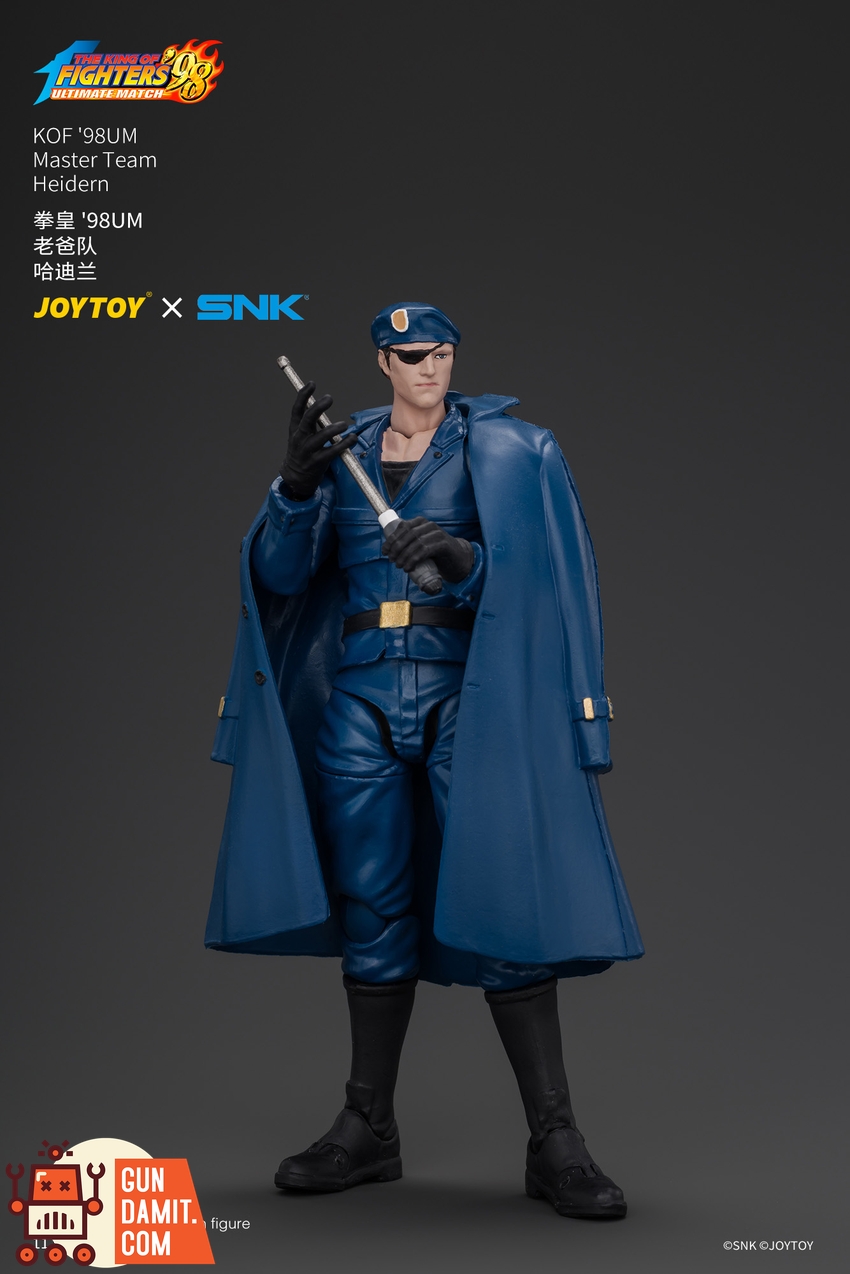 JoyToy JT05091 1/18 SNK KOF'98UM Master Team Heidern - View 8 JoyToy JT05091 1/18 SNK KOF'98UM Master Team Heidern - View 8